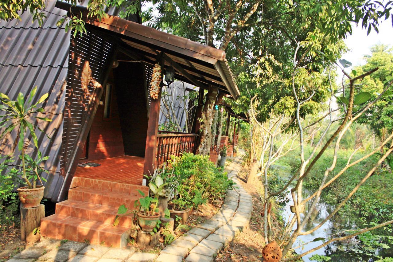 Baansuan Lychee Maeklong Resort Ampawa Amphawa Dış mekan fotoğraf